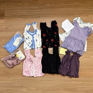 Bamboo Pj Dress Lot Kyte Baby 12-18M